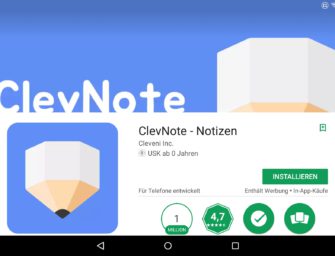 Notiz-App ClevNote im Kurztest