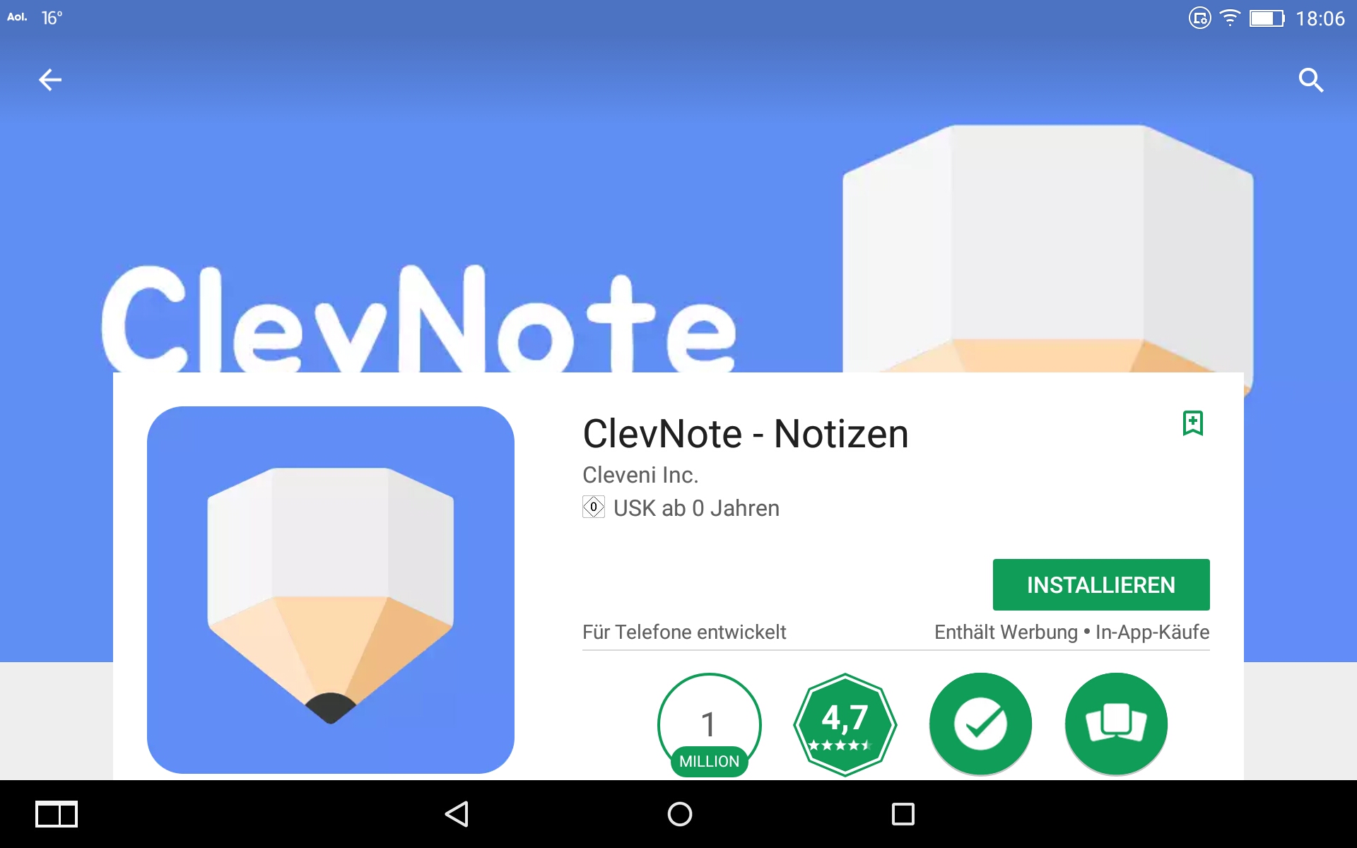 Notiz-App ClevNote im Test 2017 - Android-News.de