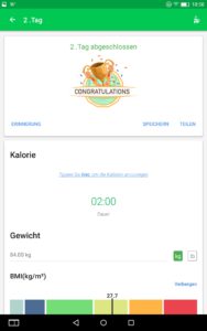 30 Tage Fitness Challenge App