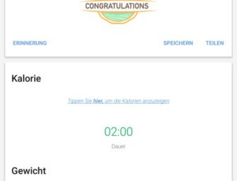 30 Tage Fitness Challenge App im Kurztest