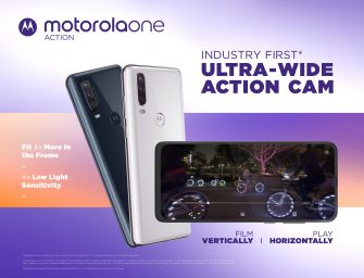 Motorola One Action Smartphone mit Actionkamera