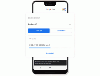 Google One Smartphone-Backup vereinfacht Datensicherung